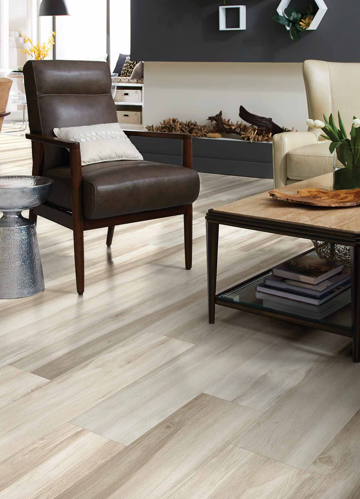 Laminate Flooring by Shaw in Living Room setting
